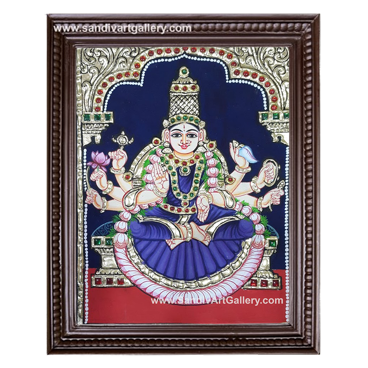 Vijaya Lakshmi Tanjore Painting