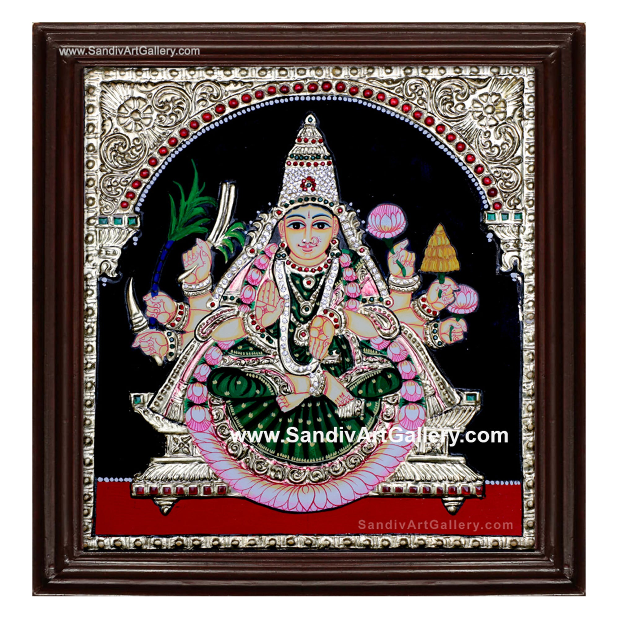 Dhanya Lakshmi Tanjore Painting1