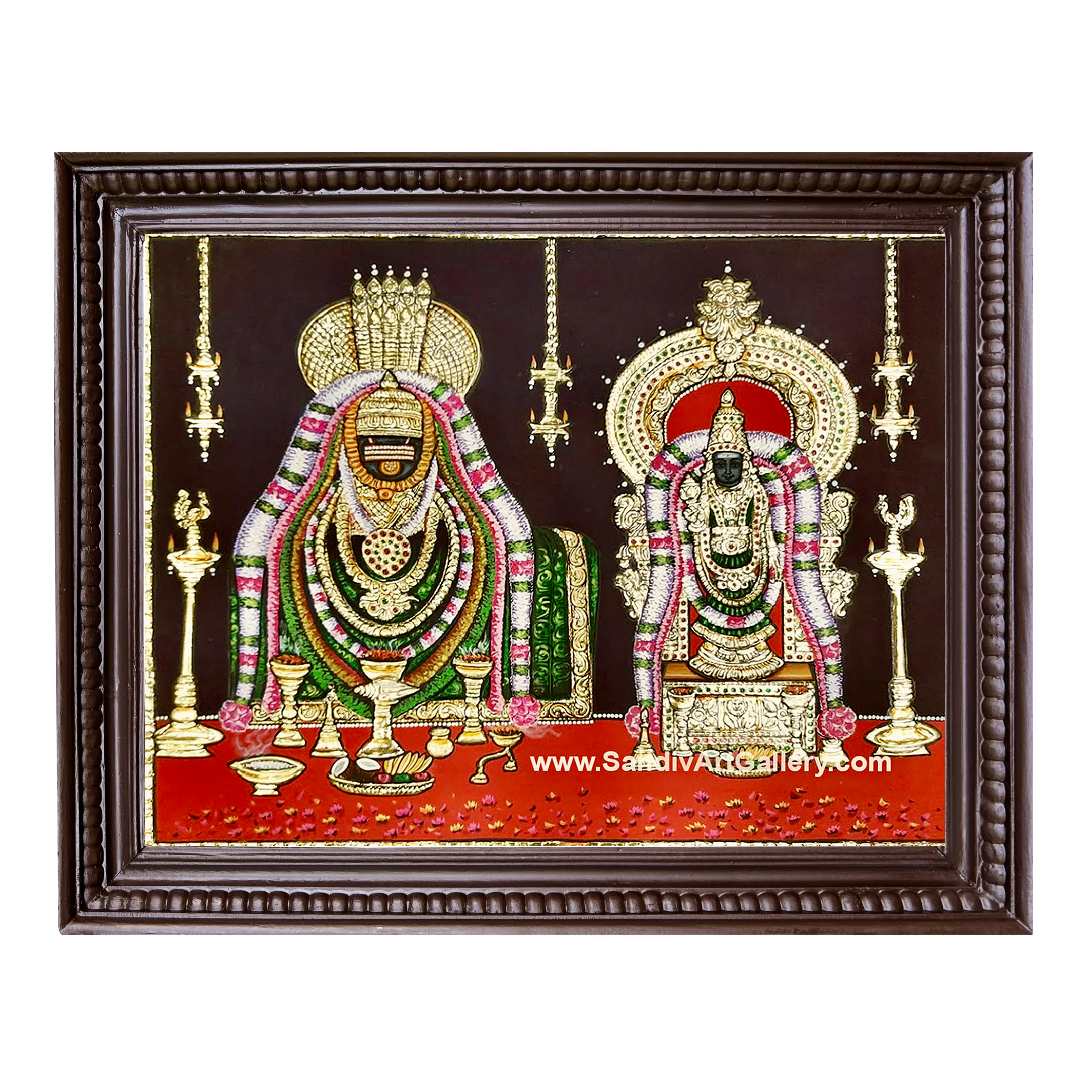Annamalai Unnamalai Tanjore Painting