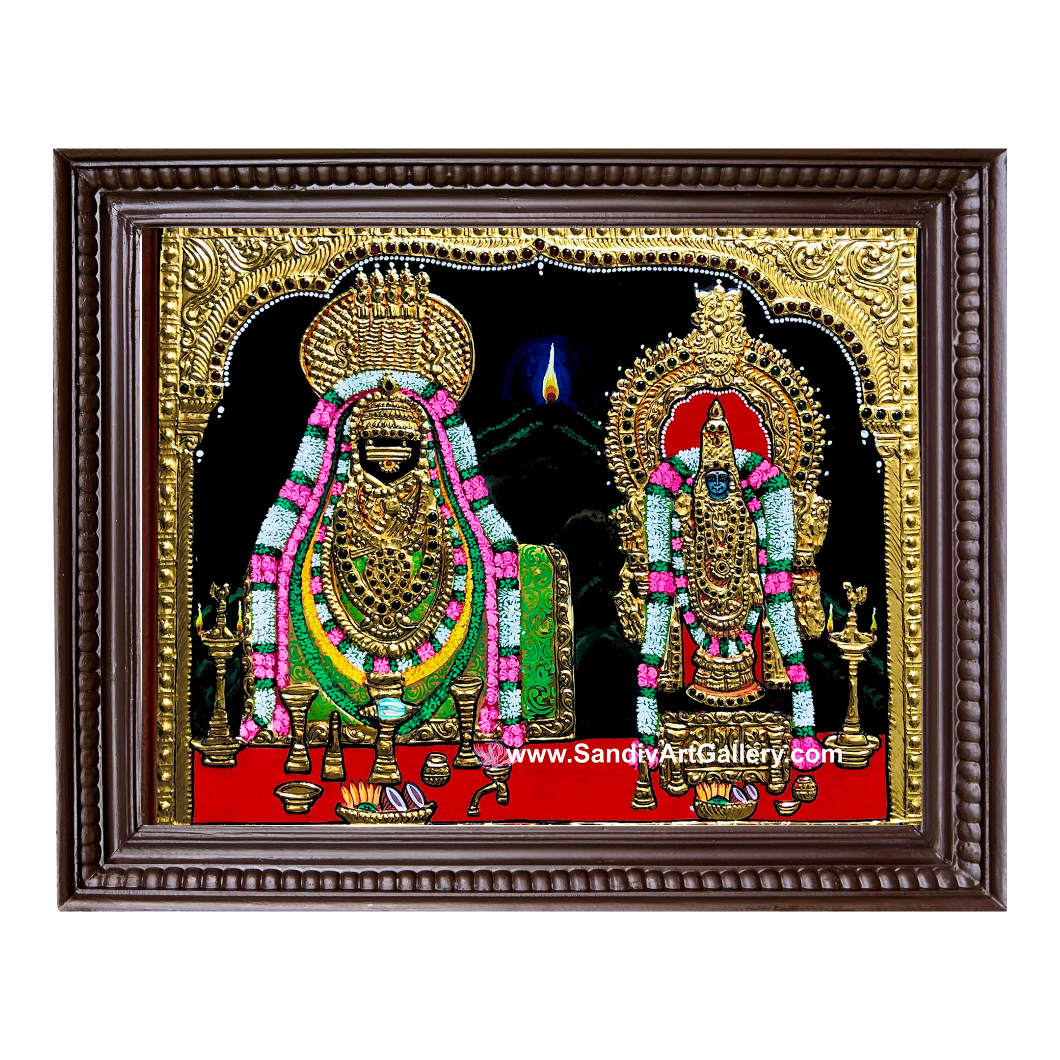 Annamalai Unnamalai Tanjore Painting1