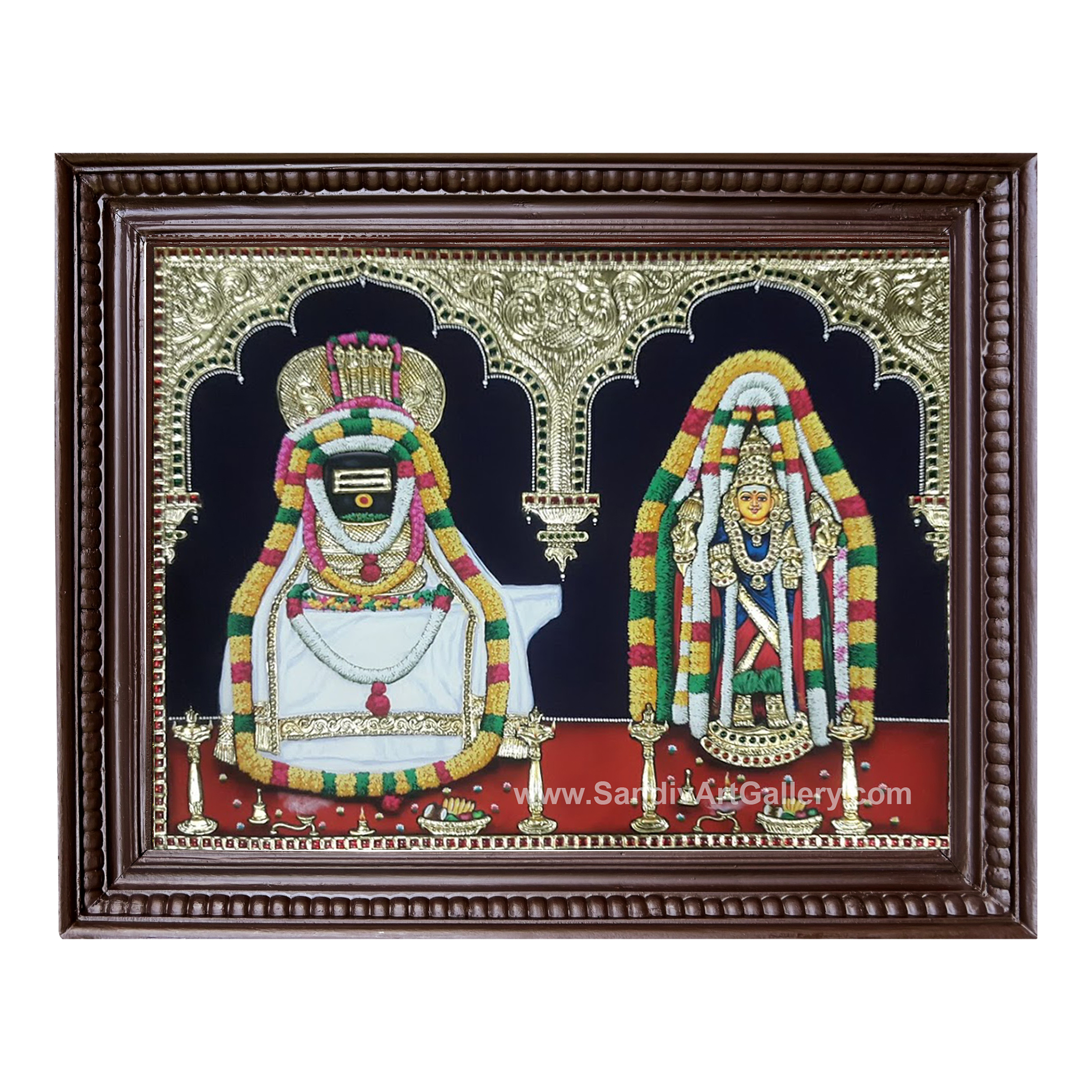 Annamalai Unnamalai Tanjore Painting2