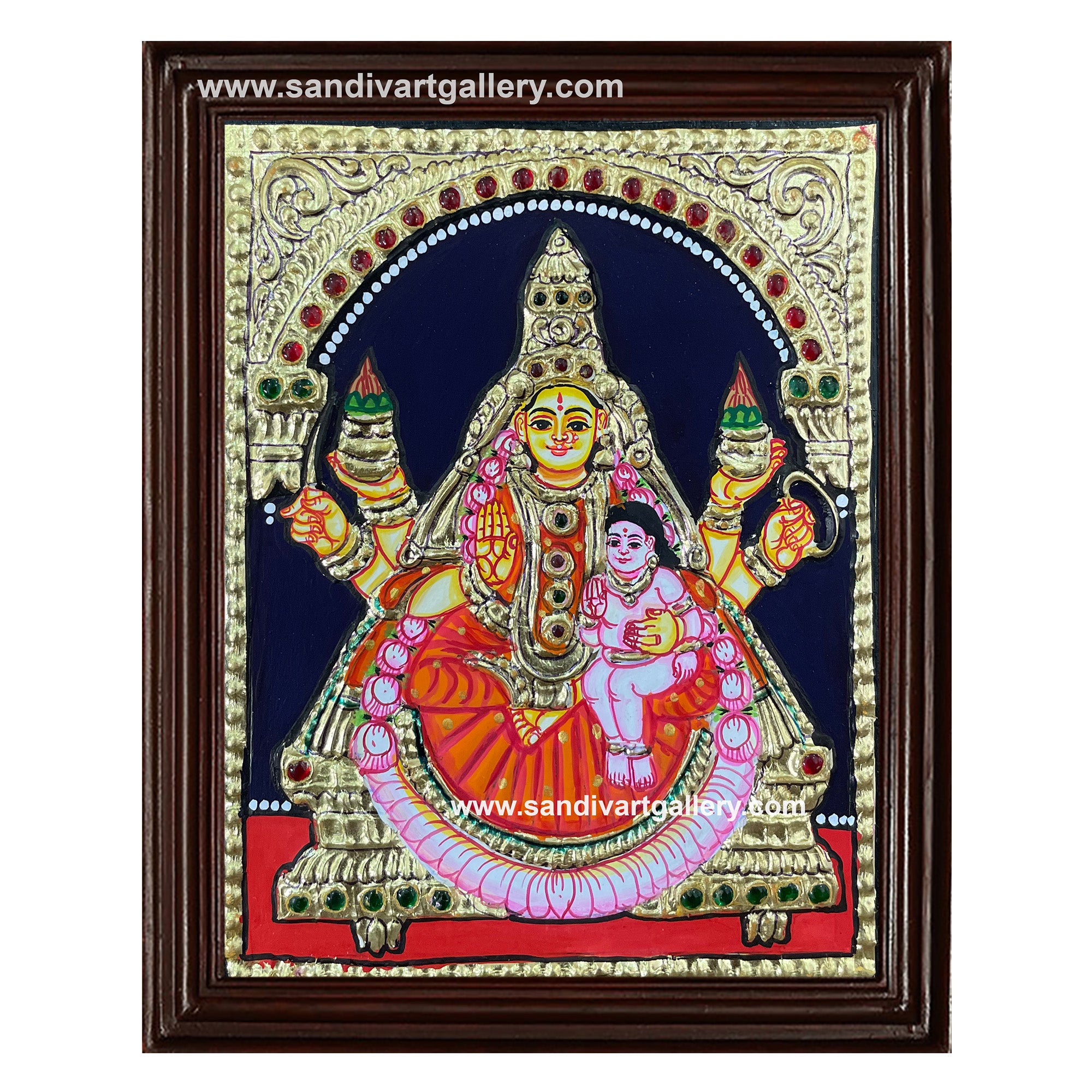 Ashtalakshmi Tanjore Painting