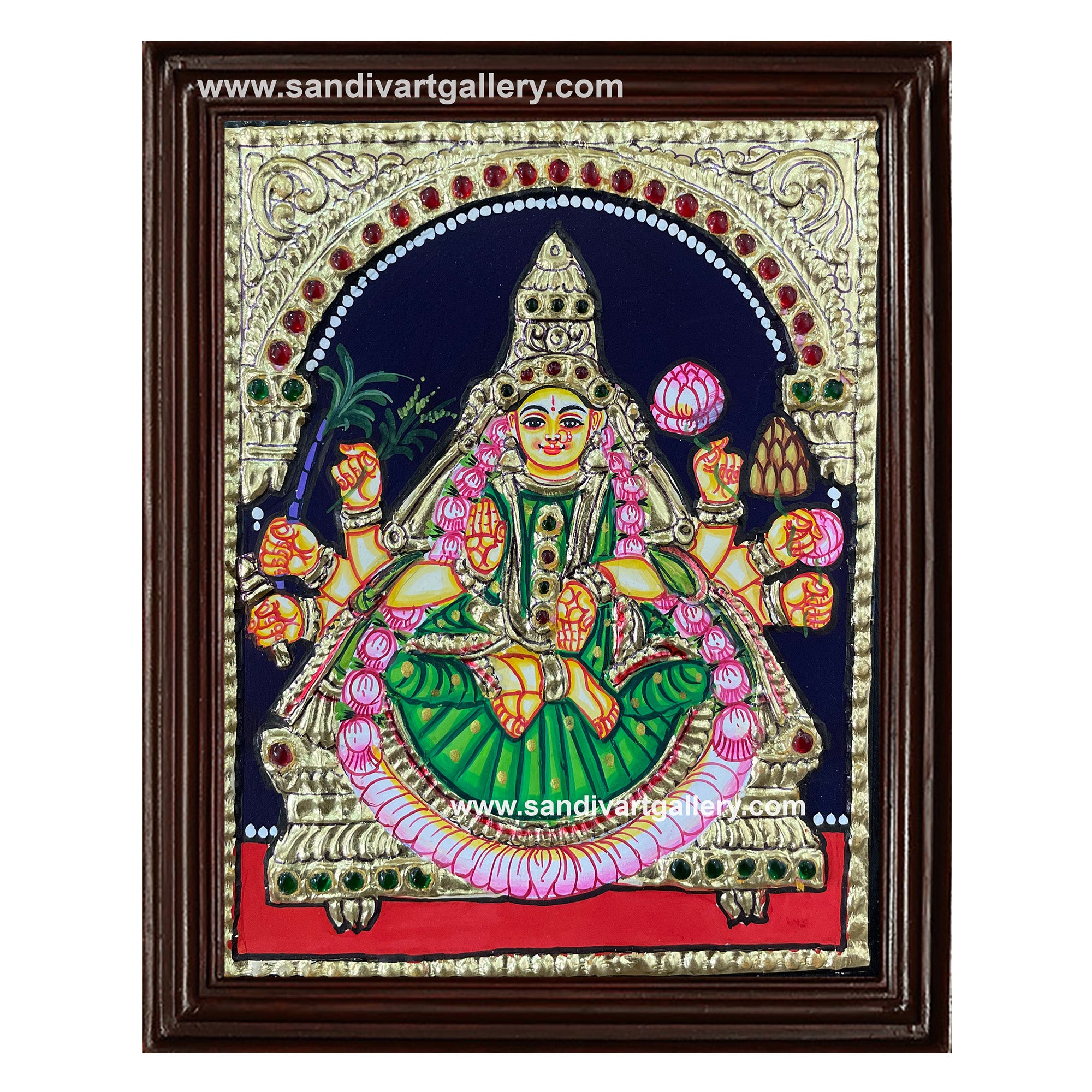 Ashtalakshmi Tanjore Painting