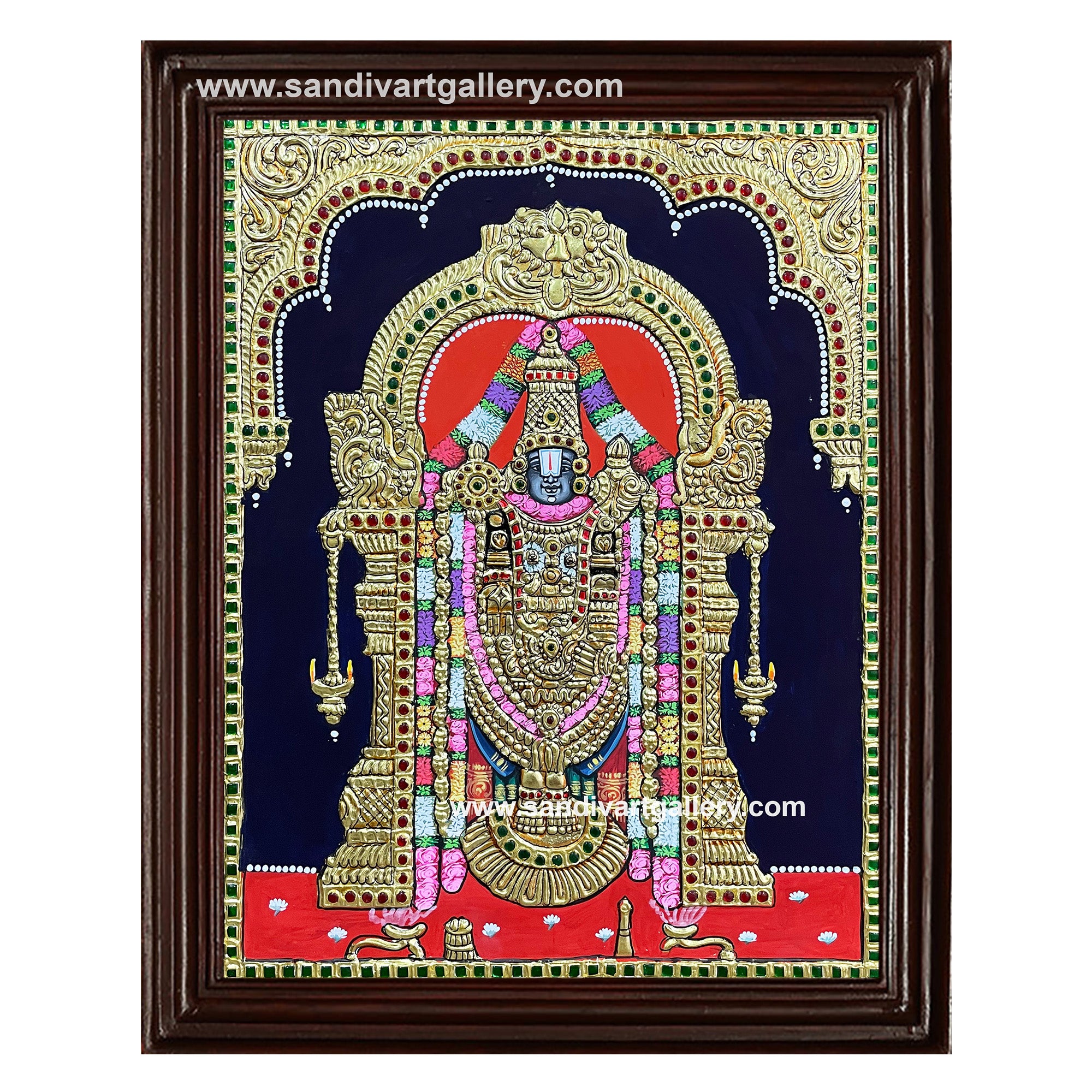 Thirupathi Balaji Tanjore Painting