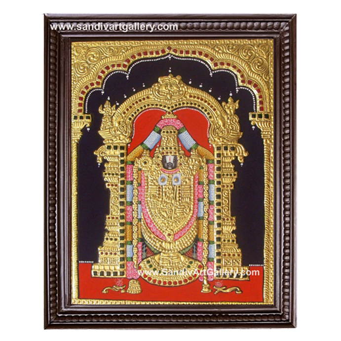 Thirupathi Balaji Tanjore Painting