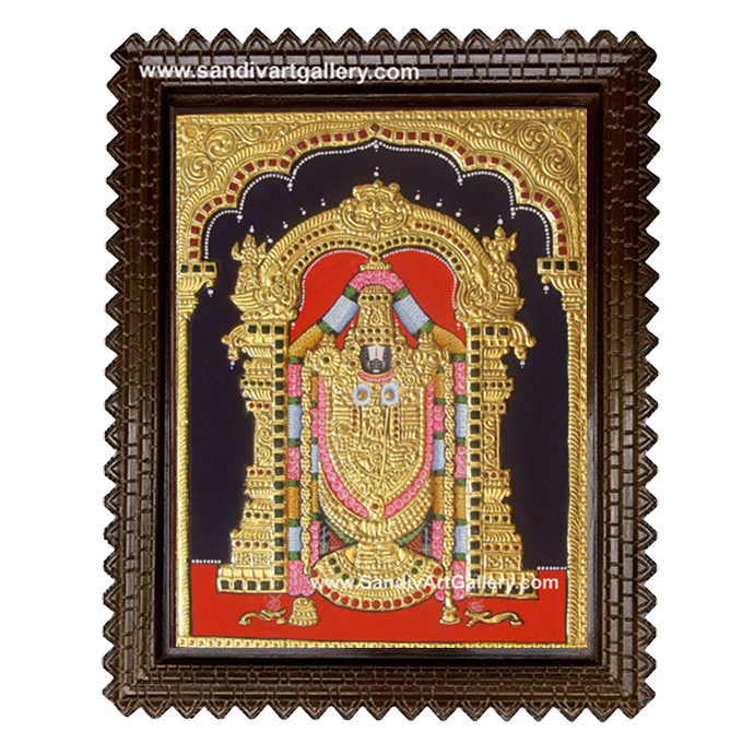 Thirupathi Balaji Tanjore Painting