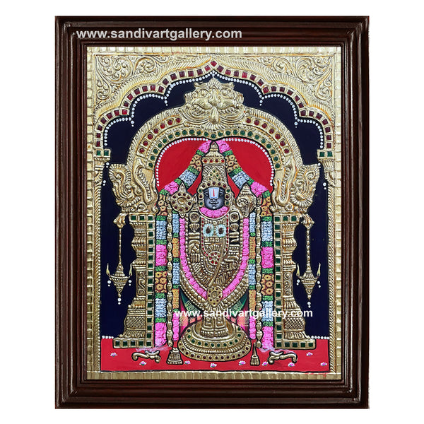 Balaji Semi Embossed Tanjore Painting