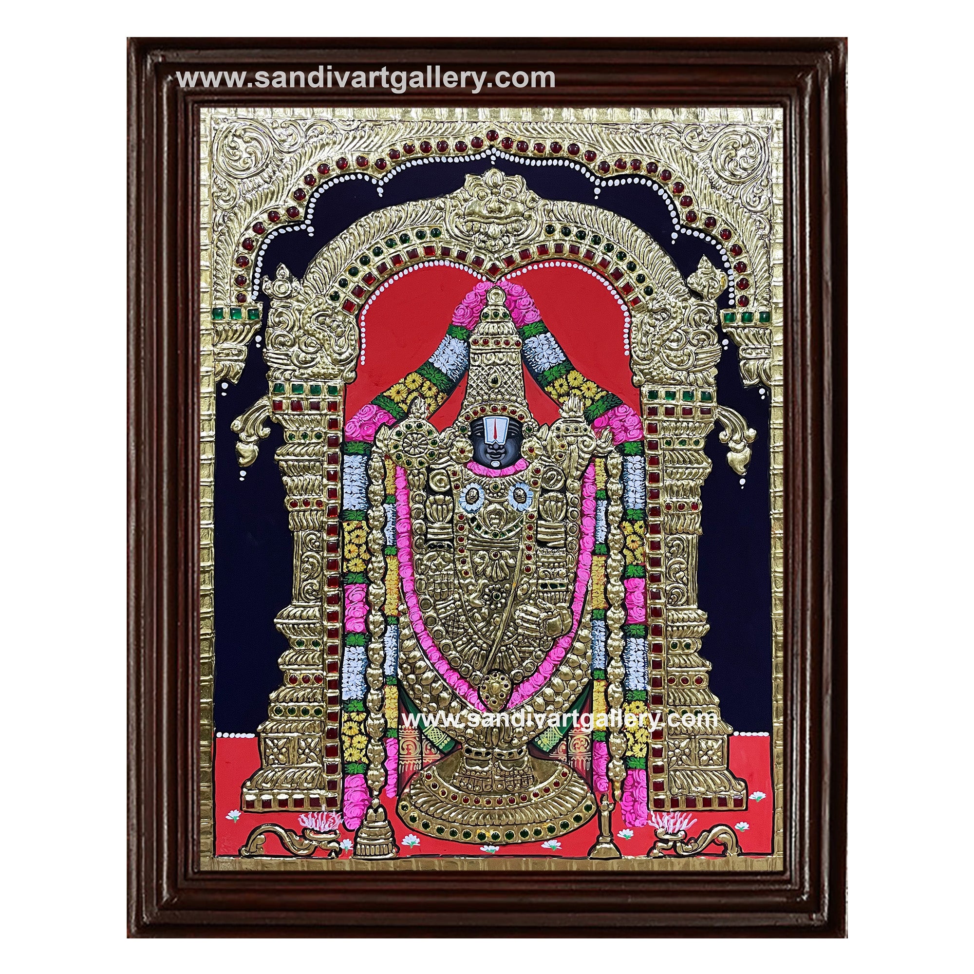 Thirupathi Balaji Tanjore Painting