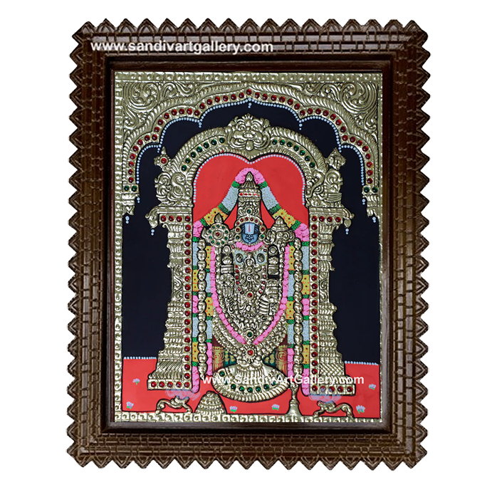Balaji Tanjore Painting 6