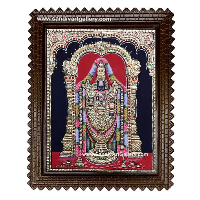 Balaji Tanjore Painting 7