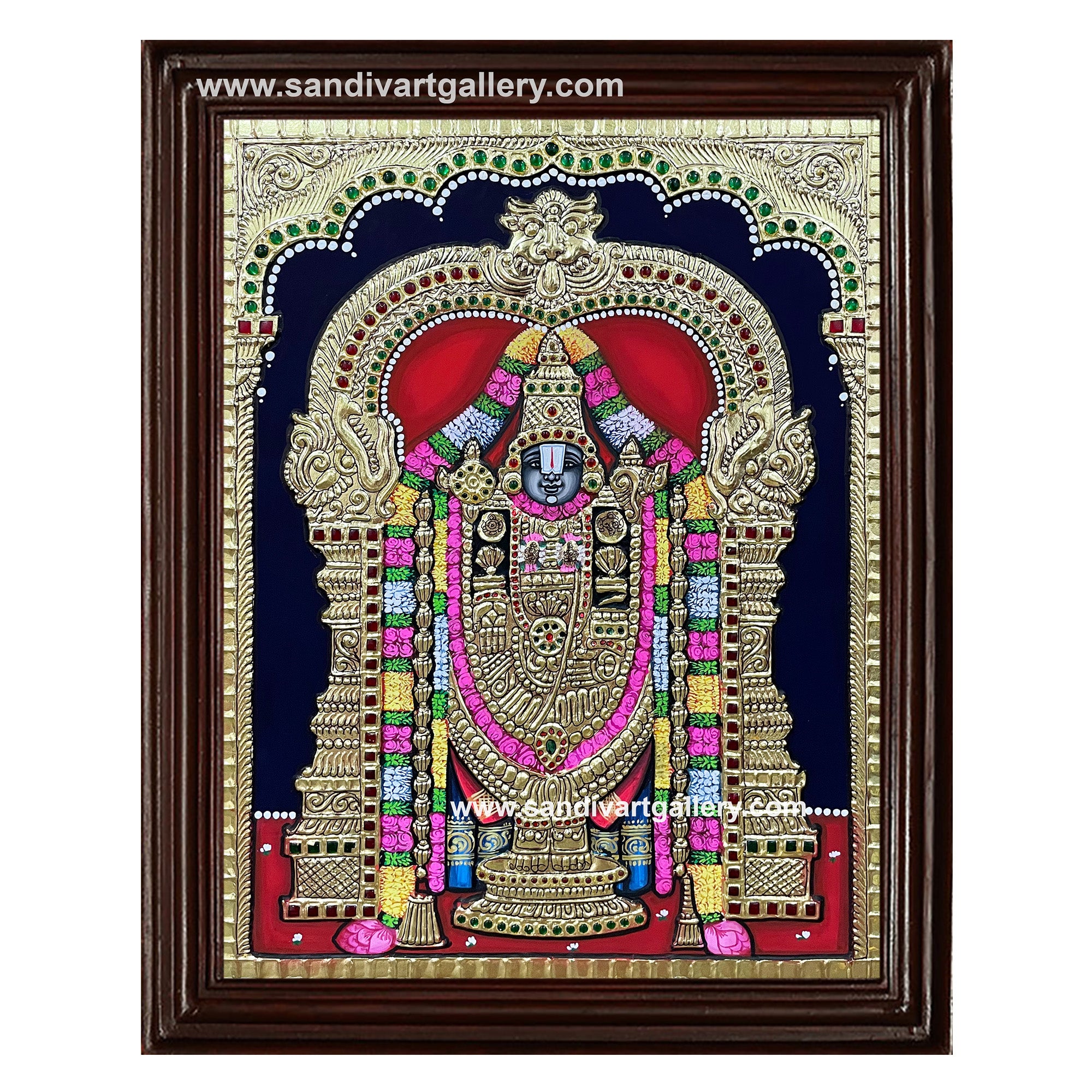 Balaji Tanjore Painting 7