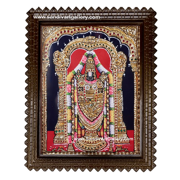 Balaji Small Size Tanjore Painting