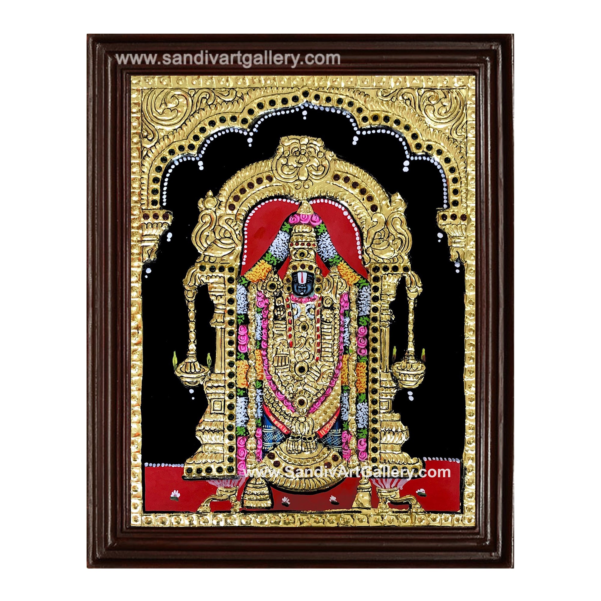 Thirupathi Balaji Small Size Tanjore Paintings