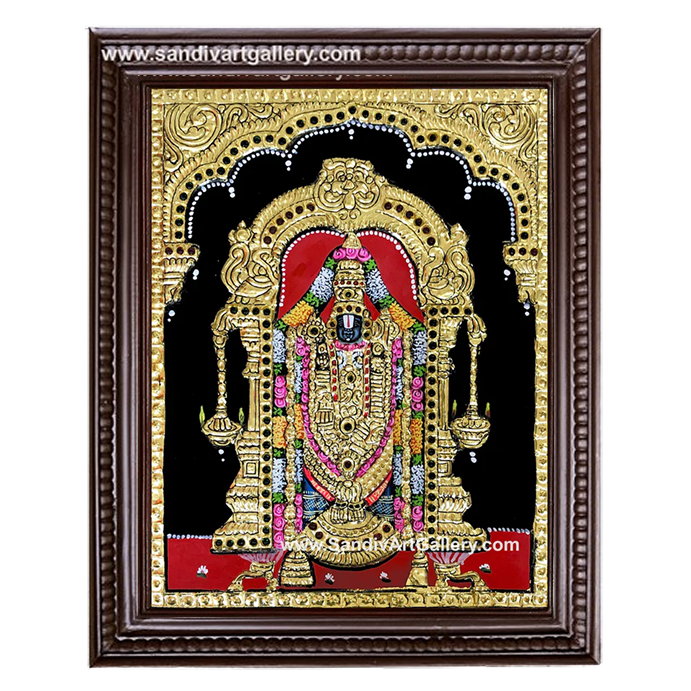 Thirupathi Balaji Small Size Tanjore Paintings