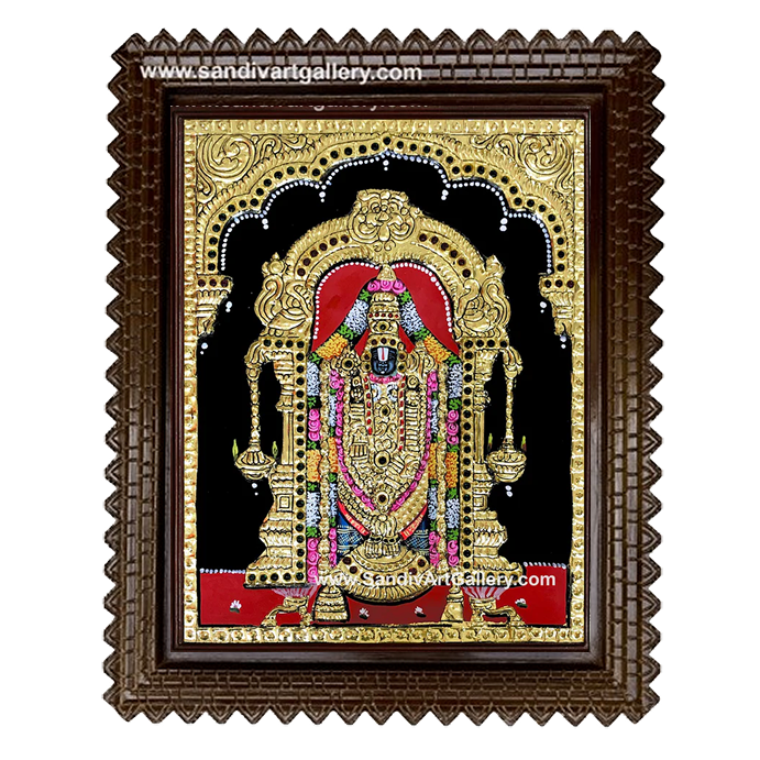 Thirupathi Balaji Small Size Tanjore Paintings