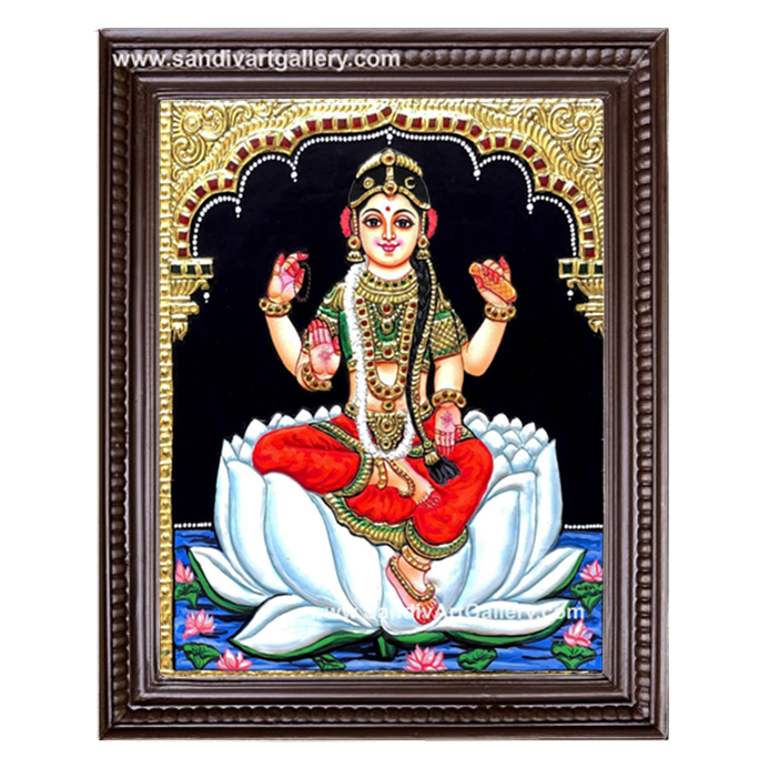 Balambikai Amman Tanjore Painting