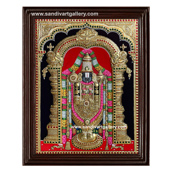 Balaji 2D Embossed Tanjore Painting