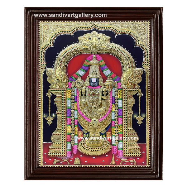 Balaji Embossed Tanjore Painting