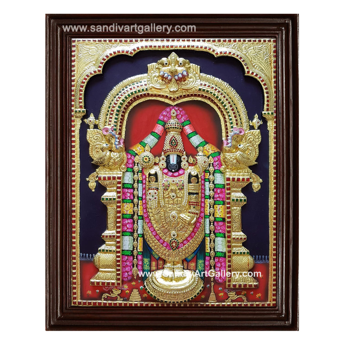 Balaji Super Embossed Tanjore Painting
