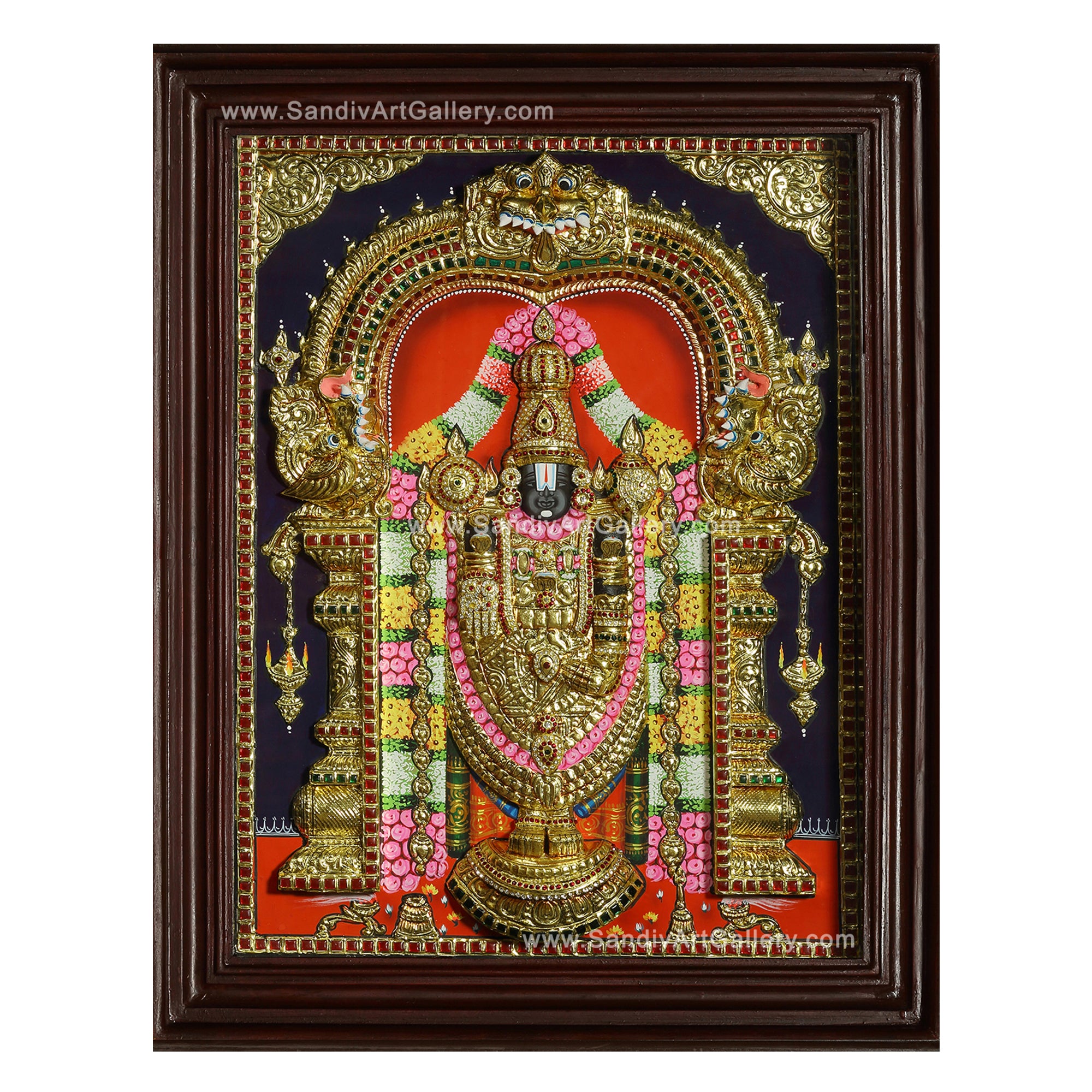 Balaji 3D Super Embossed Tanjore Painting