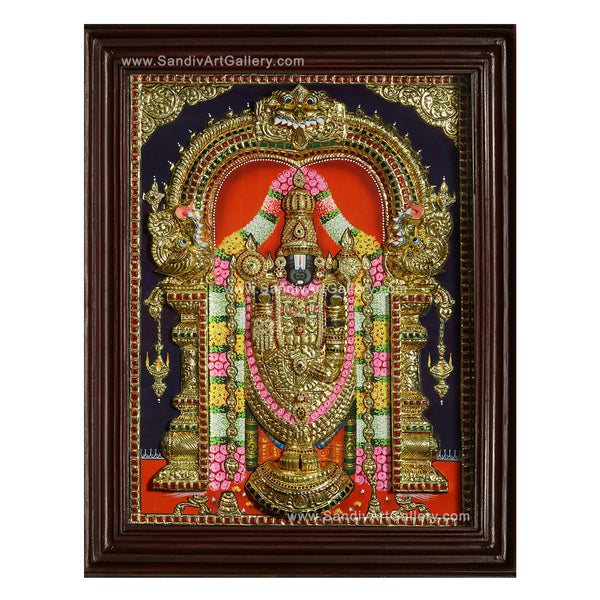 Balaji 3D Super Embossed Tanjore Painting