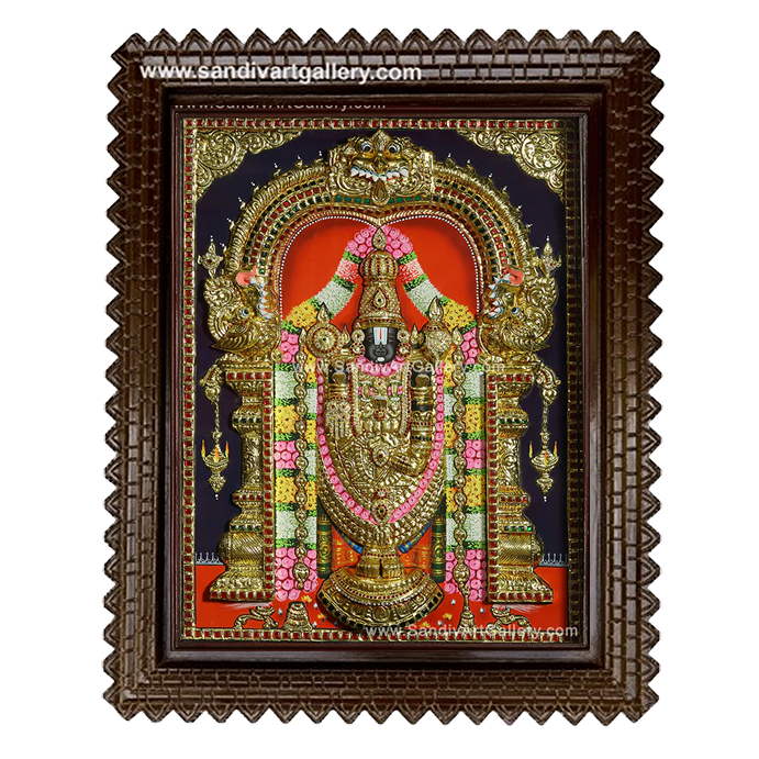 Balaji 3D Super Embossed Tanjore Painting