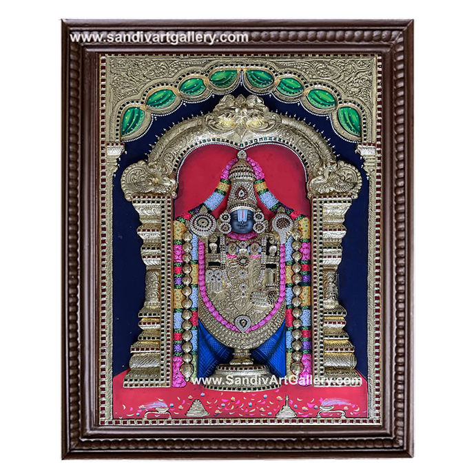3D Balaji Tanjore Painting2