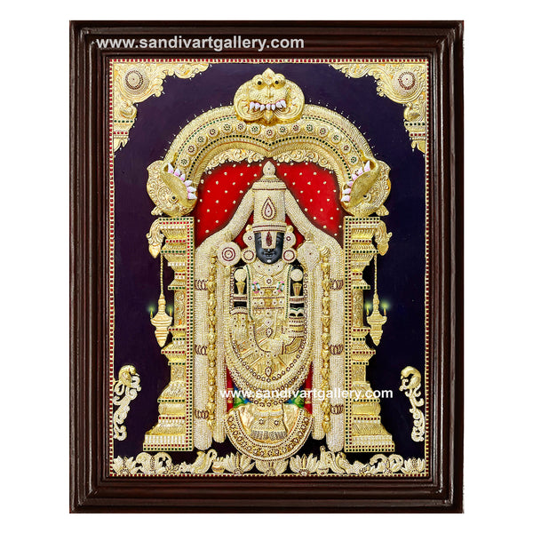 Balaji 3D Embossed Tanjore Paintings with stone work