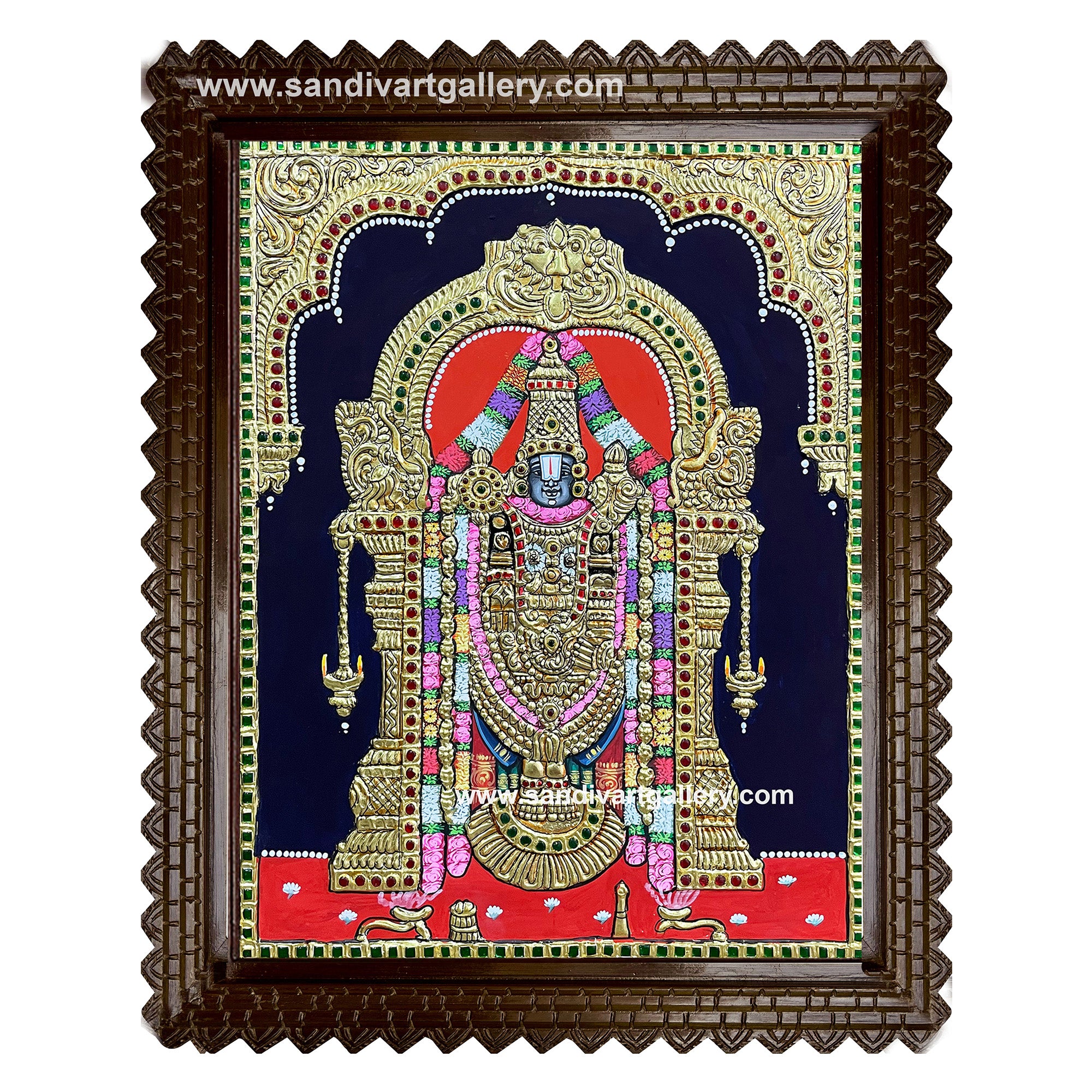 Thirupathi Balaji Tanjore Painting