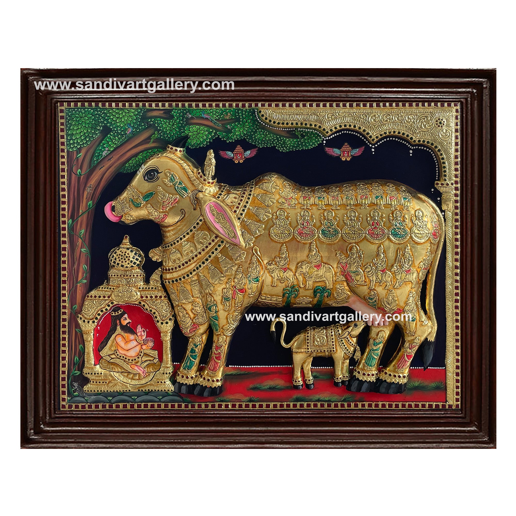 Comatha 3D Tanjore painting