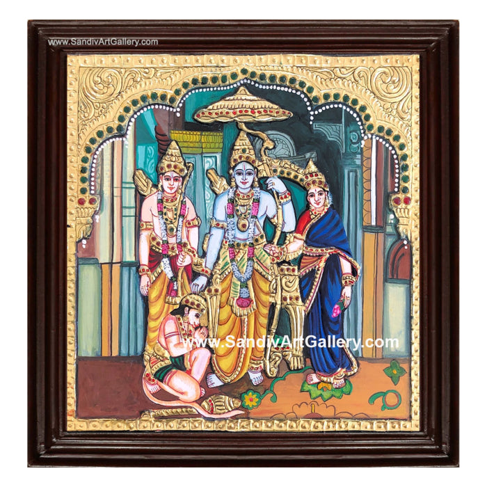 Cothanda Ramar Tanjore Painting