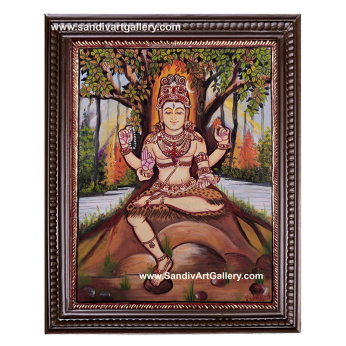 Dakshinamurthy Tanjore Painting
