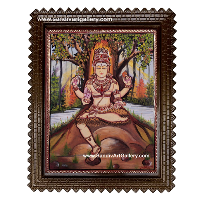 Dakshinamurthy Tanjore Painting