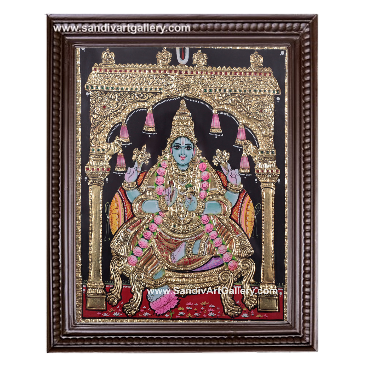 Dhanvanthri Tanjore Painting1