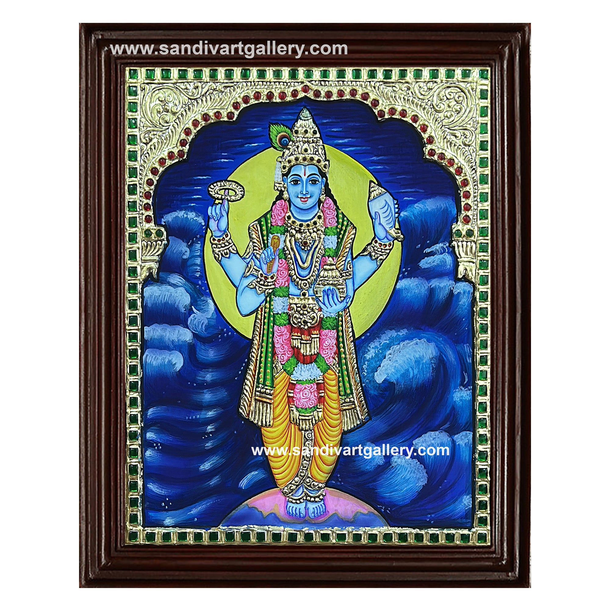 Dhanvantri Tanjore Painting