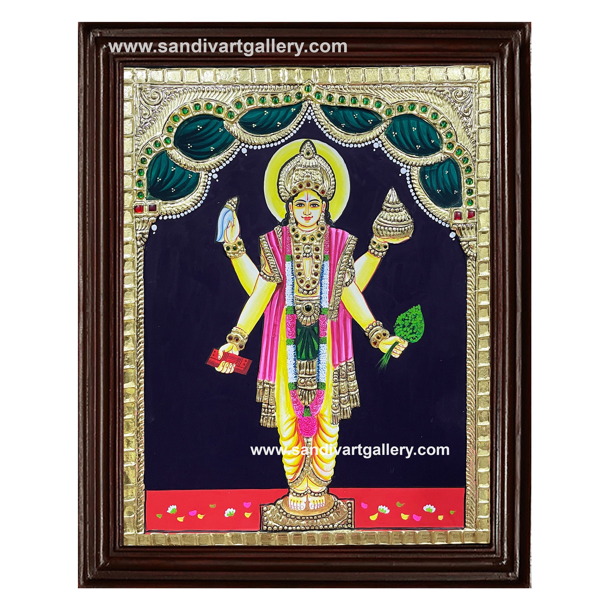Dhanvantri Tanjore painting