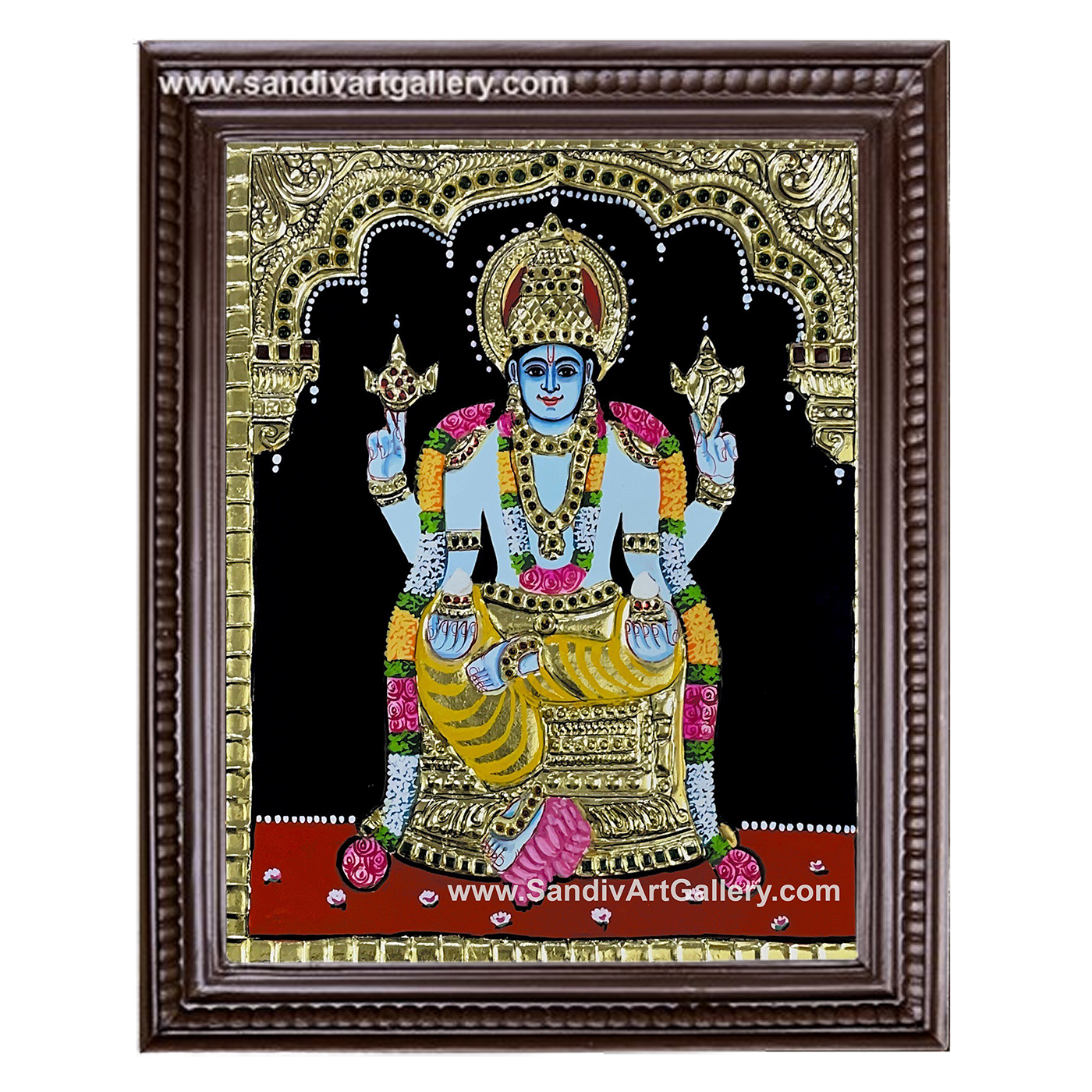 Dhanvantari Tanjore Painting2