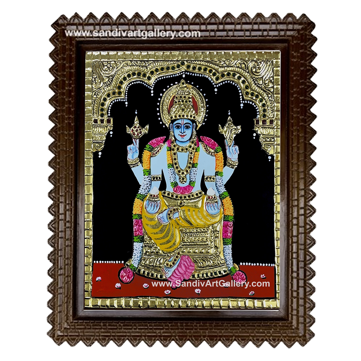Dhanvantari Tanjore Painting2