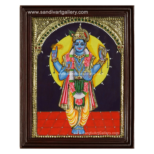 Dhanvanthri Tanjore Painting