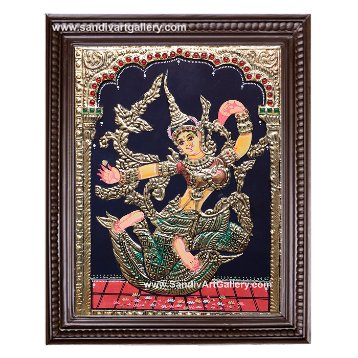 Indonesian Sita Tanjore Painting
