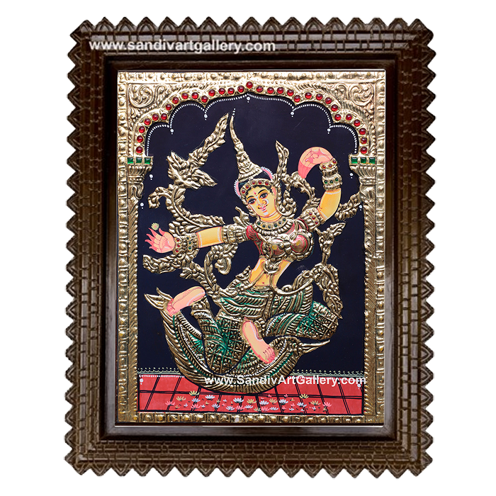 Indonesian Sita Tanjore Painting