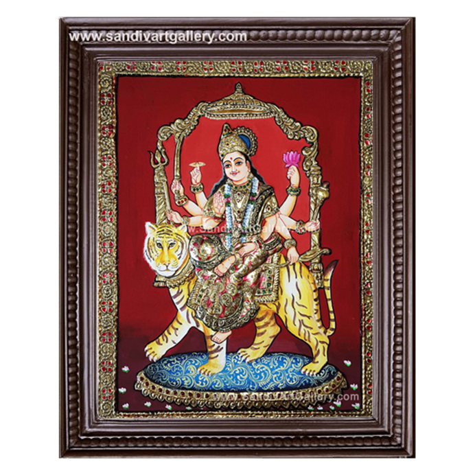 Durga Tanjore Painting