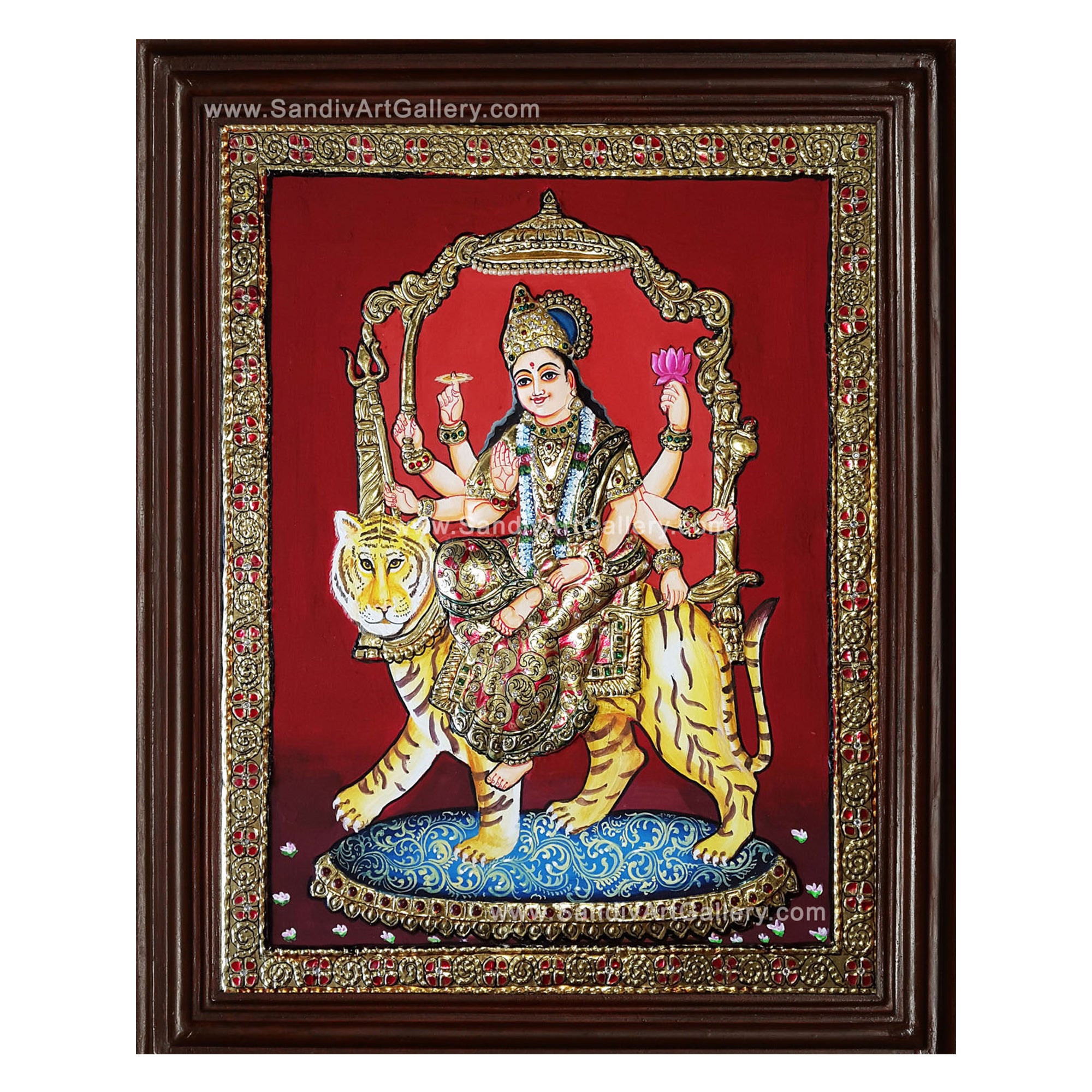 Durga Tanjore Painting