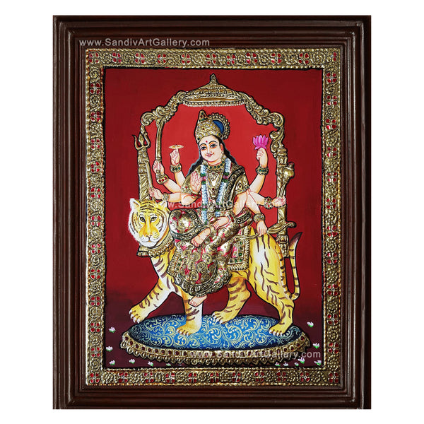Durga Tanjore Painting