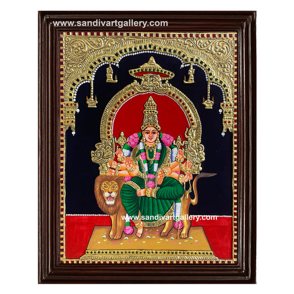 Durga Tanjore Painting 3
