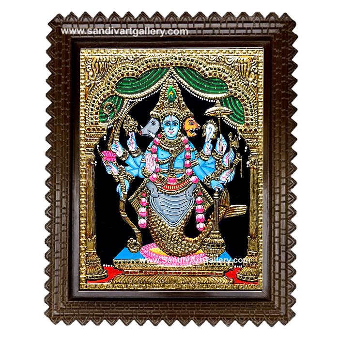 Dhasavatharam Tanjore Painting