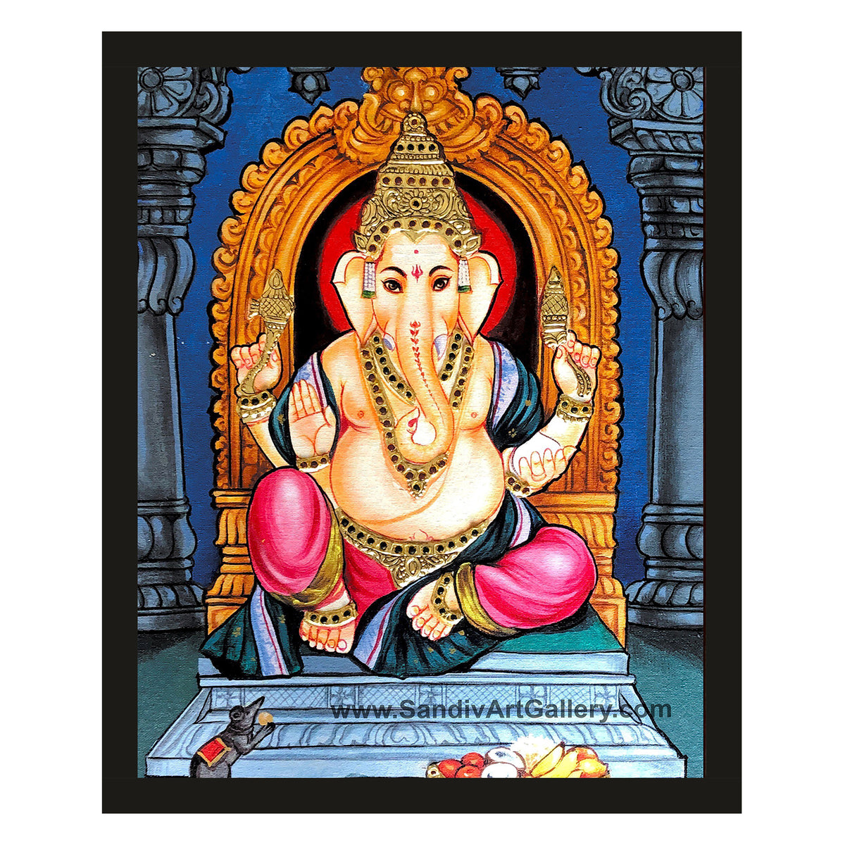 Ganesha Fusion Painting