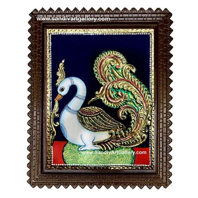 Anna Pakshi Tanjore Painting