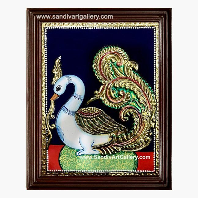 Anna Pakshi Tanjore Painting