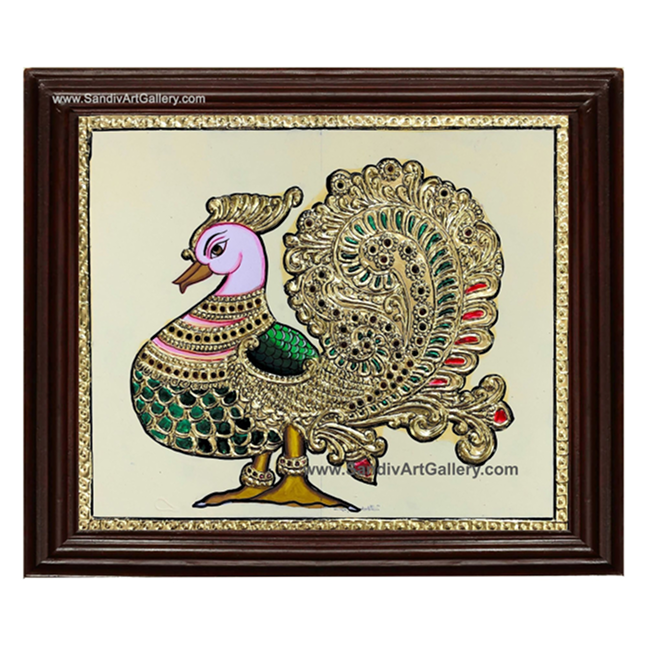 Anna Pakshi Tanjore Painting1